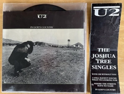 Scarce UK The Joshua Tree Singles - Original Plastic Folder - Paper Band - VG++ - Image 1 of 4