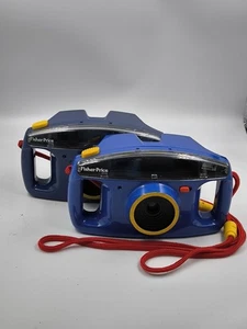 Los Von 2 Fisher-Price Kameras - Ungetestet, Für Teile, Gebrauchsspuren - Bild 1 von 10
