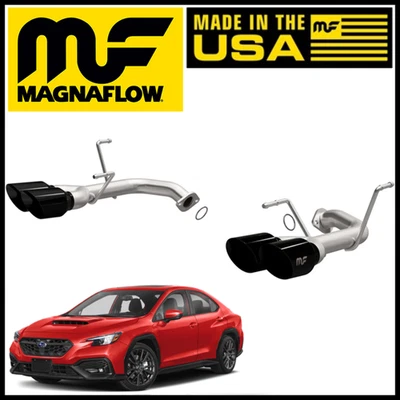 Sistema de exaustão Magnaflow Competition eixo traseiro compatível com 2022-2025 Subaru WRX Sedan - Imagem 1 de 3