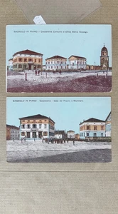 REGGIO EMILIA PROVINCIA-BAGNOLO IN PIANO-COOPERATIVA-LOTTO 2 CARTOLINE-D9-172 - Picture 1 of 1