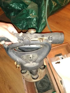 Berger Boston Mass Model 320 Survey Transit Level Instrument +original wood box - Picture 1 of 5