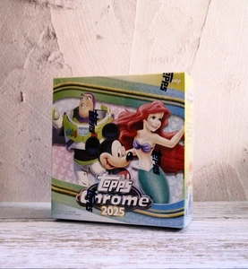 2025 New Topps Chrome Disney Factory Sealed Mega Box In Hand Available For You!! - Picture 1 of 6