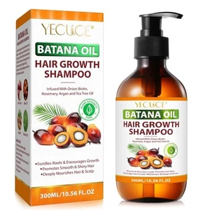 Pure Natural Batana Oil Hair Growth Shampoo Hair Loss Healthier Thicker Fuller - Picture 1 of 12