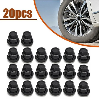 Lug Cap Cover Set in Black Compatible with For CHEVROLET S10 and For GMC Models - Image 1 of 4