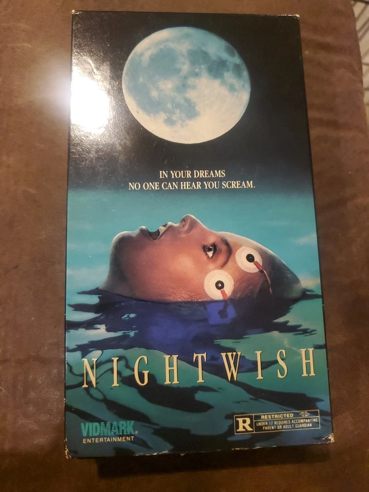 Nightwish VHS Brian Thompson Jack Starrett Elizabeth Kaitan Clayton Rohner 1989 - Image 1 of 1