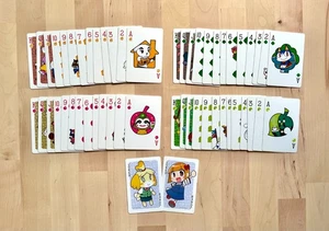 Animal Crossing COMPLETE 54 Card Deck Special Playing Cards Nintendo 2012 No Box - Picture 1 of 4