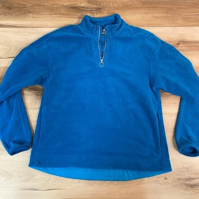 Suéter Nike Azul Polar Therma Victory Mujer Pequeño Golf Media Cremallera Foto 1 de 4