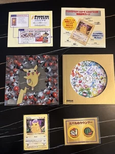 Pokemon Card 1999 Pokemon Song Best Collection CD Promo Pikachu - Imagen 1 de 16