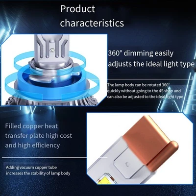 Sleek and Stylish LED Car Lights Ideal Choice for Enhanced Road Safety - Image 1 of 3