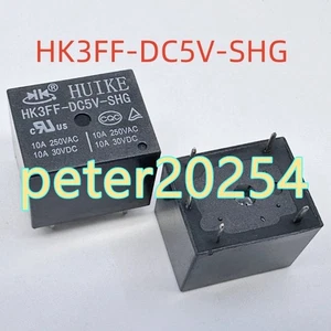 6 Stück Neu HK3FF-DC5V-SHG 5-poliges Relais #TT - Bild 1 von 1