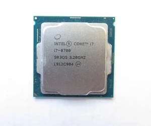 Intel Core i7-8700 SR3QS 6-Core 3.20GHz Desktop LGA1151 Processor - Bild 1 von 1