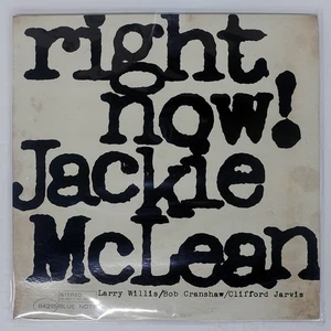 JACKIE MCLEAN RIGHT NOW BLUE NOTE BST84215 US VINYL LP - Picture 1 of 3