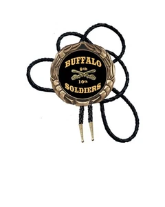 Büffel Soldat Zivilkunst Bolokrawatte Geschenk für Papa Krawatte Zubehör Kleidung - Bild 1 von 1