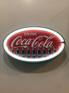 Letrero de carpa réplica de cuerda con aspecto de neón LED de Coca-Cola - Bebe Coca - Cola - Imagen 1 de 5