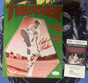 RODNEY MULLEN signiert POWELL PERALTA glänzend 8x10 ~Powell Peralta Deck~ mit JSA COA - Bild 1 von 4