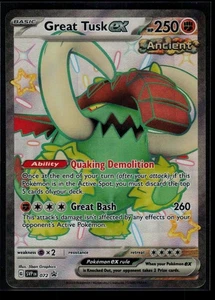 Great Tusk ex - Promo Fighting Holofoil SV: Scarlet & Violet Promo Cards 072 - Picture 1 of 2