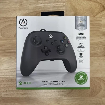 PowerA Wired Controller For Xbox Series X|S - Black 1522360-01  - Image 1 of 4