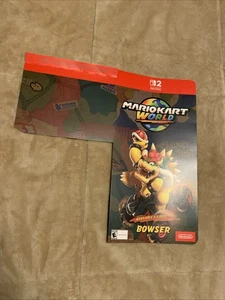 Nintendo Switch 2 Mario Kart World Display Ad Promo (Bowser & Birdo) - Foto 1 di 24