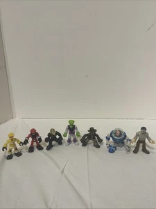 Fisher Price Imaginext Figures Lot Of 7 GI Joe Indiana Jones Toy Story - Picture 1 of 12