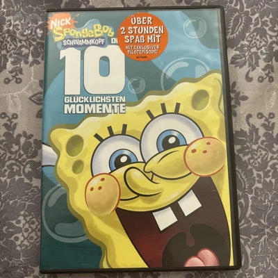 SpongeBob Schwammkopf - Die 10 glücklichsten Momente | DVD | Zustand gut - Bild 1 von 4