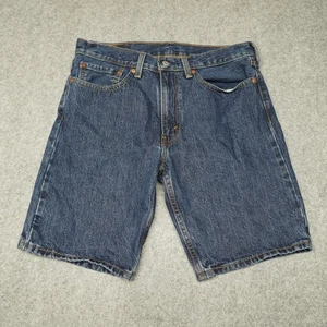Levi's 405 Herren Jeansshorts klassisch 100% Baumwolle blau Denim Gr. 34 Zip Fly - Bild 1 von 11