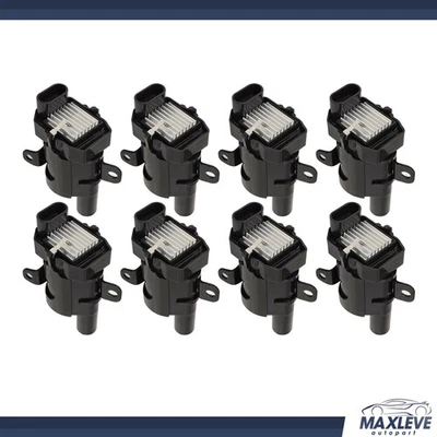 8 Ignition Coils For Chevrolet Silverado 1500 GMC Sierra 1500 4.8L 5.3L 1999-06 Foto 1 de 3