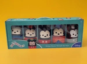 Squishmallow Disney ¡Nuevo!  Juego de 5 cajas Mickey Mouse: a través de los años - Imagen 1 de 1