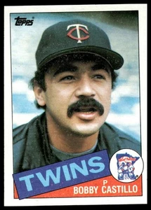 1985 Topps #588 Bobby Castillo Minnesota Twins NM+ - Picture 1 of 2