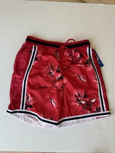 Chicago Bulls Maui Wowie pantaloncino rosso uomo medio nuovo con etichetta - Foto 1 di 12