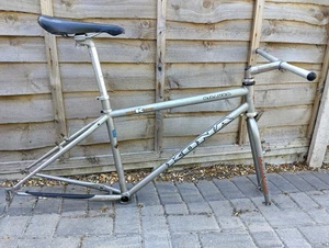 Kona Kilauea Frame Tange Prestige Double Butted CR-MO Tubing, Grey 17" - Picture 1 of 4