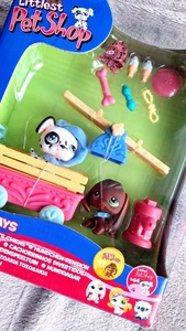RARO 2007 LPS Littlest Pet Shop: ¡Días para perros (#44 #77)! ¡NUEVO, NUNCA RETIRADO! - Imagen 1 de 4