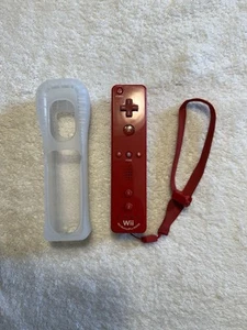 Telecomando Nintendo Wii più controller di movimento - rosso - TESTATO - Foto 1 di 5