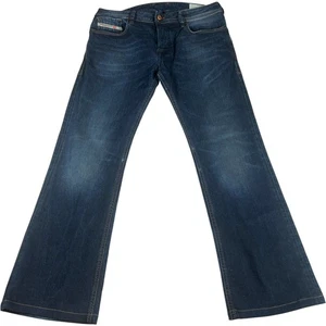Diesel Zatiny Men's Jeans W31 L29 Blue Bootcut Denim Denim Blend - Picture 1 of 15