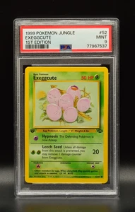 Exeggcute 1st Edition 1999 Pokemon Jungle #52 WOTC PSA 9 - Picture 1 of 2