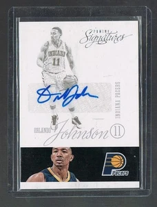 Orlando Johnson #31 pacers  Auto 2012/13 panini signatures - Picture 1 of 1