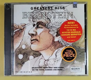 NEW Bernstein: Greatest Hits, Leonard Bernstein 75mins (13 Songs, 1994) SEALED - Foto 1 di 4