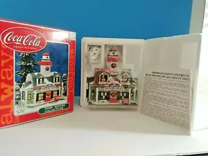 Coca Cola The Lighthouse Gift Shop Town Square Collection 'new in box' - Picture 1 of 2