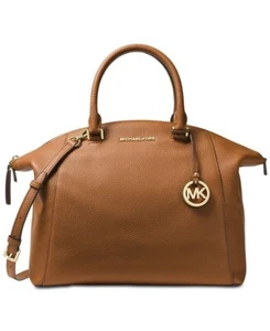 Michael Kors RILEY Large Tote Crossbody Pebble Leather Acorn NWT $368.00 - Picture 1 of 11