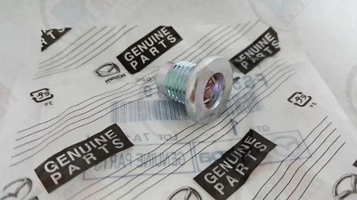 Tapón de drenaje de aceite genuino 2009-2016 para Mazda 3 Sport Miata CX-5 RX-8 FS50-21-249 Foto 1 de 4