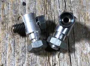 VINTAGE FAHRRAD FAHRRAD KABELVERSTELLER VERSTELLBAR KABELANSCHLÄGE GEHÄUSEANSCHLÄGE NOS - Bild 1 von 2