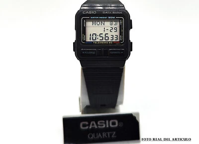 Vintage Uhren Casio DB-54W-1V QW.262 Japan, Databank Jahr 1986 - Bild 1 von 4