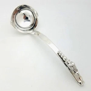 F. Ramirez Sterling Silver Gravy Sauce Punch Blossom Ladle Spoon 6.5' In Mexico - Picture 1 of 12