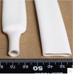 White 3:1 Heat Shrink Tube Dia 1.6-39mm Adhesive/Glue Lined Waterproof Sleeving - Picture 1 of 8