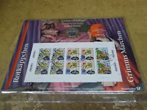 1 / 2016 20 Euro Silber Stgl im Numisblatt, Rotkäppchen , mit Briefmarken Bogen - Bild 1 von 1