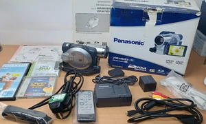 Panasonic Video Camera Camcorder Recorder DVD DVD-RAM DVD-R VDR-M50EB Vintage - Picture 1 of 11
