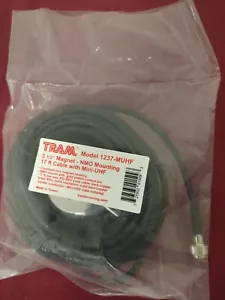 Magnete tram 1237 muhf 3,5" - montaggio nmo - cavo 17 piedi con mini-uhf - Foto 1 di 4