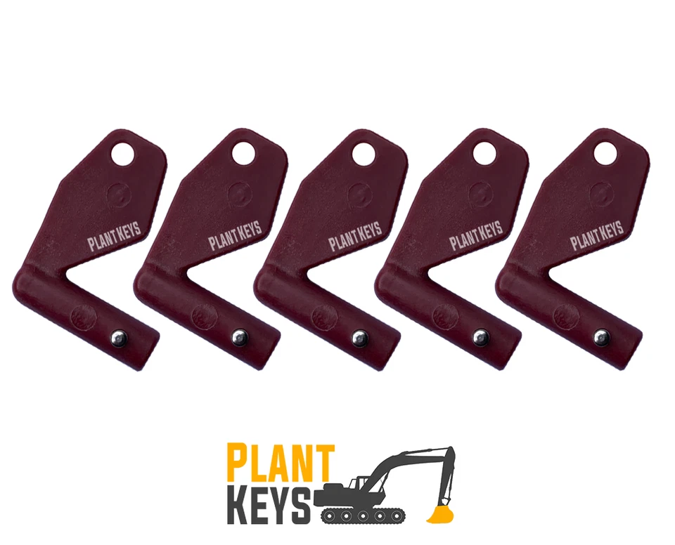 Volvo Isolator 8157766 (Set of 5) Keys - Image 1 of 1