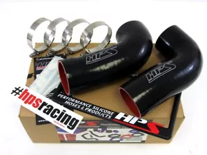Manguera de admisión de aire de silicona negra HPS tubo MAF 57-1291-NEGRO - Imagen 1 de 5
