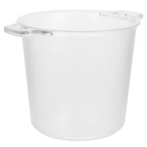 Secchio per cubetti di ghiaccio contenitore per cubetti di ghiaccio in plastica contenitore per vino festa secchio birra - Foto 1 di 12