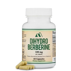 Suplemento de dihidroberina 100 mg, ácido aspártico ultra pequeño vegetariano 60 cápsulas - Imagen 1 de 11